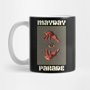 Hand Eyes Mayday Parade Mug